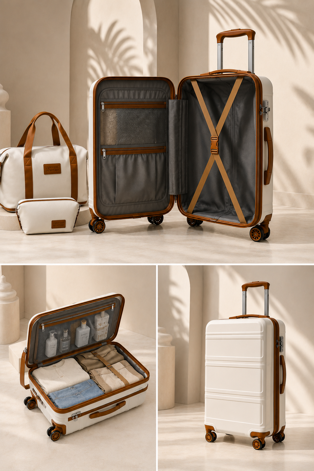 Valise Rigide Premium 4 Pièces